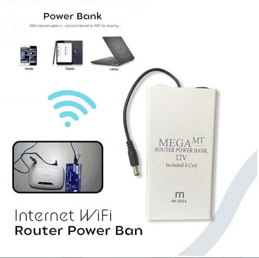 12V ROUTER POWER BANK | WIFI ROUTER POWER BANK PRICE IN PAKISTAN