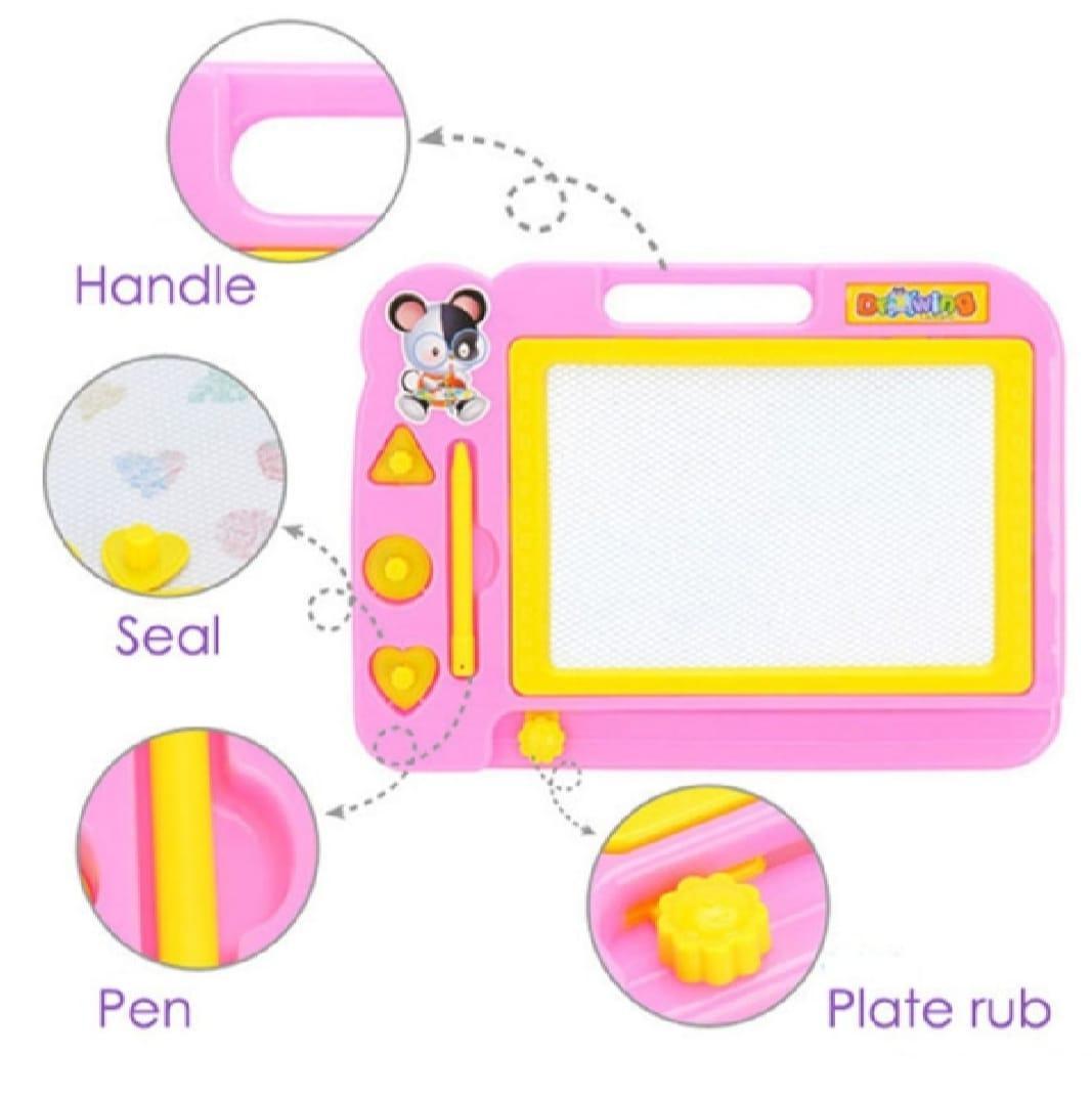 Magnetic Drawing Board for Kids Green Travel