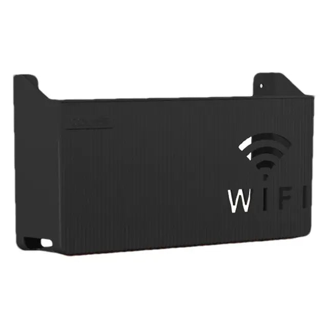 Router Storage Box Wall-mounted Plastic Cable Power Bracket Box Home Decoration Wireless Router Wifi Decoration,