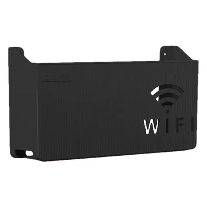 Router Storage Box Wall-mounted Plastic Cable Power Bracket Box Home Decoration Wireless Router Wifi Decoration,