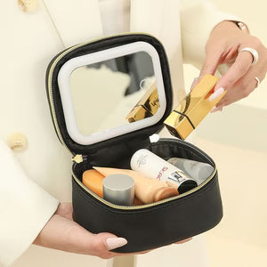 LED-lit Small Cosmetic Bag For Women