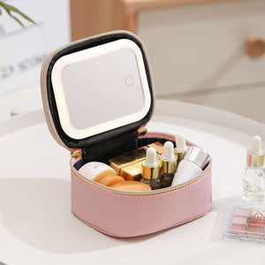 LED-lit Small Cosmetic Bag For Women