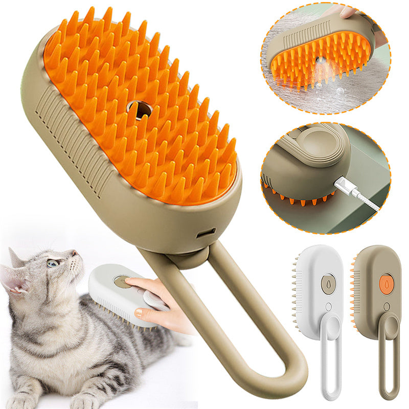 3-in-1 Electric Cat Brush