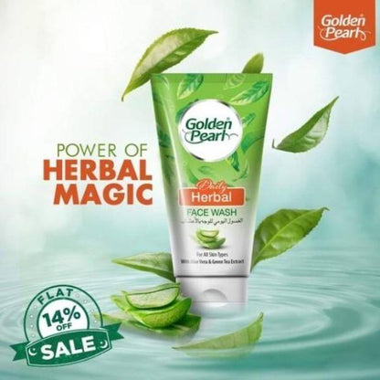 Golden Pearl Herbal Face Wash 75ml for Sensitive Skin