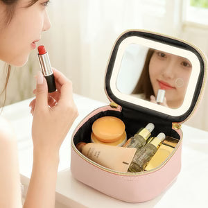 LED-lit Small Cosmetic Bag For Women