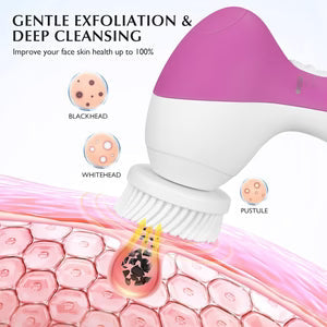 7-in-1 Electric Facial Cleansing Brush