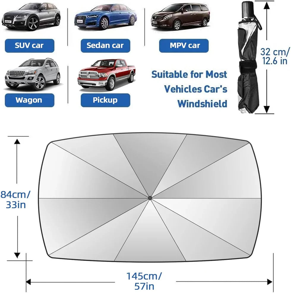 Windshield Sun Shade Umbrella